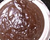 A picture of step 2 of Choco Oero cashew cake.