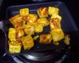 A picture of step 3 of Creamy Panneer Tikka Masala.