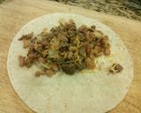 A picture of step 8 of Burrito Crunch Wraps.