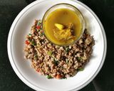 รูปขั้นตอนการทำที่ 4 ของ หมูสับคั่วปลาสละเค็ม (คีโต)