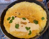 A picture of step 5 of Souffle Cheese Omelette.