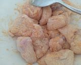 Gambar langkah 2 resipi Tongkeng Ayam Goreng Tepung.