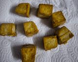 Gambar langkah 3 resipi Healthy Fried Tofu.
