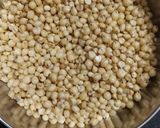 A picture of step 1 of Jowar Upma.