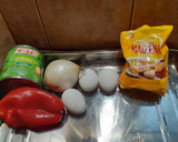 Foto del paso 1 de la receta: Tortilla súper fácil de vegetales
