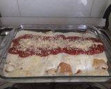 Foto del paso 15 de la receta: Canelones en masa de panqueque rellenos de choclo y champiñón ❤️🌽
