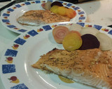A picture of step 3 of Maple Syrup Salmon.