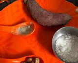 A picture of step 1 of Golden Quine Sweet Potato (For Tiffin).