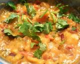 A picture of step 17 of Mashed potato curry.
