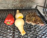 Foto del paso 4 de la receta: Calabacín relleno a las brasas