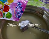 Foto langkah ke 2 dari resep 376. Puding Jelly Anggur bentuk bunga.