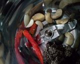 A picture of step 1 of Paneer dilruba.