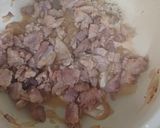 Hình bước làm 1 của món Rau má nấu thịt