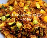 Foto langkah ke 4 dari resep Sambel goreng rebon pete.