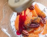 Hình bước làm 4 của món 💚 Sữa Chua & Mơ Ngọt (Apricot) - Bữa Sáng Lành Mạnh