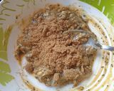 A picture of step 2 of Peanut Butter cookies with Chia.