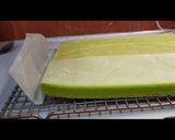 Foto langkah ke 9 dari resep Bolu gulung pandan a.k.a roll cake ekonomis.