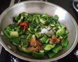 A picture of step 3 of Capsicum subji.