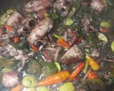 Foto langkah ke 4 dari resep Cumi hitam.
