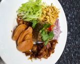 รูปขั้นตอนการทำที่ 8 ของ ข้าวคลุกกะปิ Shrimp paste fried rice