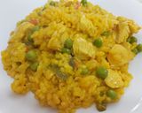 Foto del paso 4 de la receta Risotto de verduras con pollo (Thermomix)