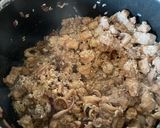 Foto del paso 6 de la receta: Arroz tres delicias, cerdo, carne y pulpo