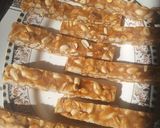 A picture of step 7 of Peanut 🥜 jaggery sticks.