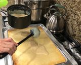 A picture of step 5 of Mother’s Cassava Cake.