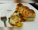A picture of step 9 of Bubble pizza.