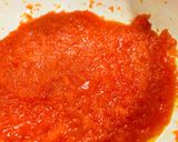 A picture of step 4 of Pumpkin Halwa.