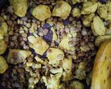 عکس مرحله 3 از دستور عدس پلو با مرغ🍗🥘🍚