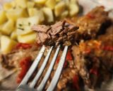 Foto del paso 4 de la receta: 🍖🫑🧅Tapa de nalga a la criolla, doble cocción 🍖La receta que no falla 🧅🫑🍖