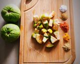 A picture of step 2 of Spicy Guava Salad (Chatpatit Peru).