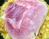 Foto del paso 3 de la receta Tortilla de patata rellena de jamón y queso
