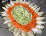 Une image de l'étape 9 de Salade tricolore aux œufs.
