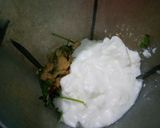 A picture of step 2 of Green Raita.