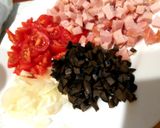 Pas rețetă Pizza🍕 pe felii de pâine🍕 2 fotografie