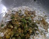 A picture of step 2 of Drumstick Leaves Paratha.
