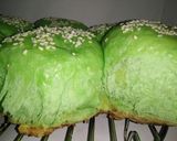 Foto langkah ke 12 dari resep Roti sobek pandan isi vla vanila.