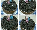 Foto langkah ke 6 dari resep Cake Ulang Tahun Coklat (Birthday Cake 🍰).