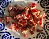 Foto del paso 1 de la receta: Habitas baby con jamón ibérico