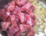 Tejszínes zöldborsós sertéscomb 🍖🍃 recept fázis 1 fotója