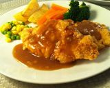 Foto langkah ke 4 dari resep Crispy Chicken Steak.