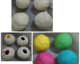 Foto langkah ke 2 dari resep KLEPON UBI RAINBOW SPESIAL,Dinginpun Tetep Empuk.