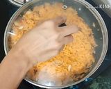 A picture of step 6 of Zarda Pulao Recipe Basant panchami Special Kesariya bhat.