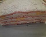 Foto del paso 6 de la receta: Sándwich de miga con huevo, parmesano y jamón