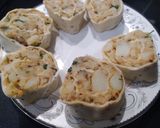 A picture of step 6 of Pinwheel Samosa.