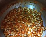 A picture of step 2 of Lobia chawal.