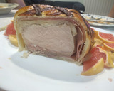 Foto del paso 7 de la receta: Lomo de cerdo relleno en hojaldre (freidora de aire COSORI 5, 5L)