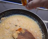 A picture of step 5 of Besan sooji Halwa.